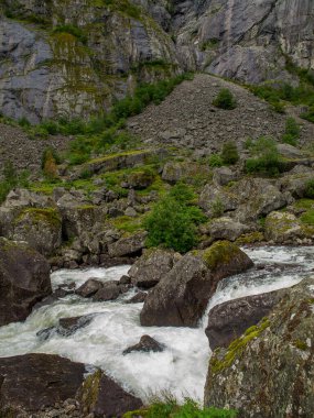 ship cruise in the norwegian fjords