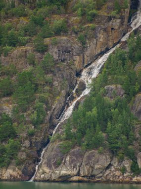 ship cruise in the norwegian fjords