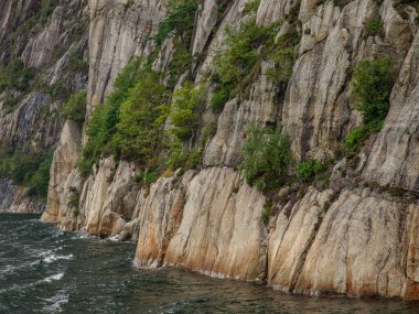 ship cruise in the norwegian fjords