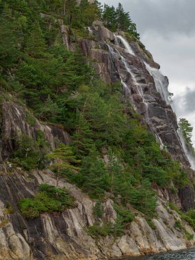 ship cruise in the norwegian fjords