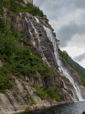 ship cruise in the norwegian fjords