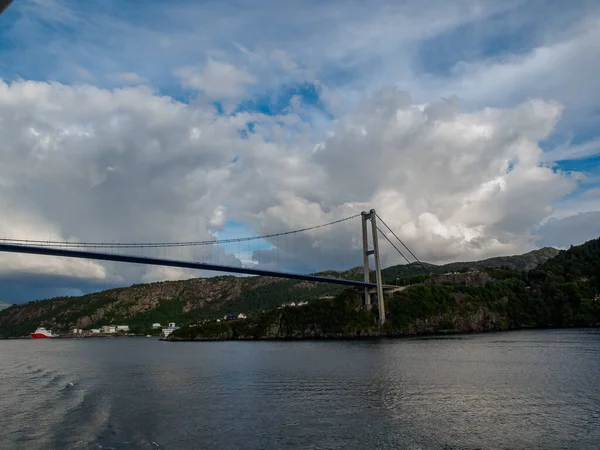 ship cruise in the norwegian fjords