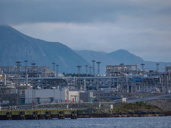 ship cruise in the norwegian fjords