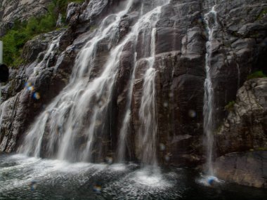 ship cruise in the norwegian fjords