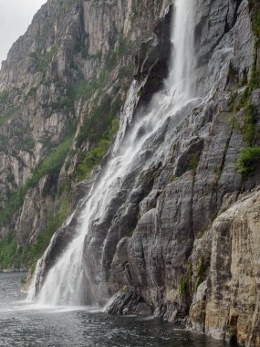 ship cruise in the norwegian fjords