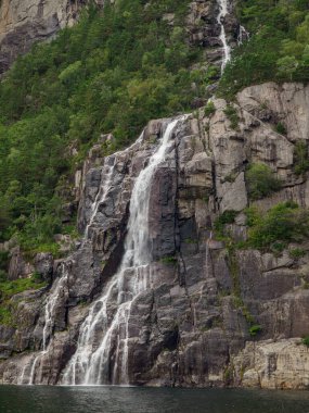 ship cruise in the norwegian fjords