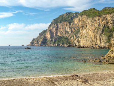 Yunan adası korfu.