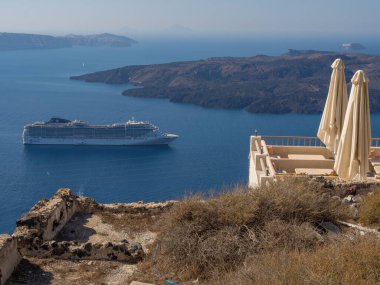 Yunanistan 'daki Santorini Adası