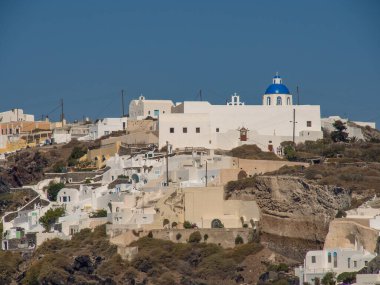 Yunanistan 'daki Santorin Adası