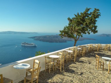 Yunanistan 'daki Santorin Adası