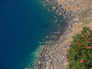 Yunanistan 'daki Santorin Adası