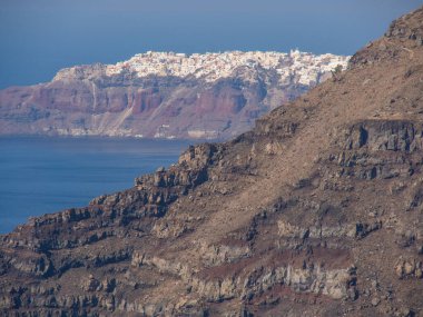 Yunanistan 'daki Santorin Adası