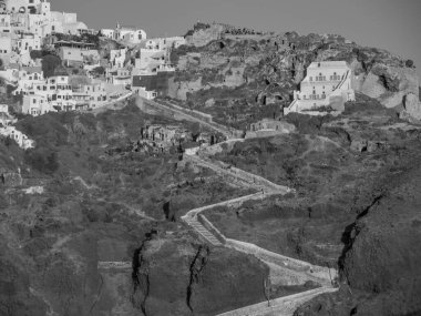 Yunanistan 'daki Santorini Adası