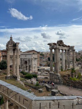 İtalya 'daki Roma şehri.