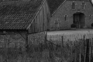 Westphalia 'daki Vreden şehrinde Noel zamanı.