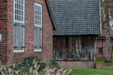 Westphalia 'daki Vreden şehrinde Noel zamanı.