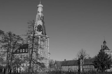 Alman Muensterland 'indeki Raesfeld Şatosu