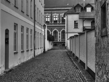 Saksonya 'daki Grimma şehri.