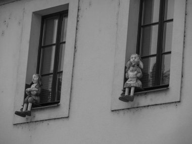 Saksonya 'daki Grimma şehri.