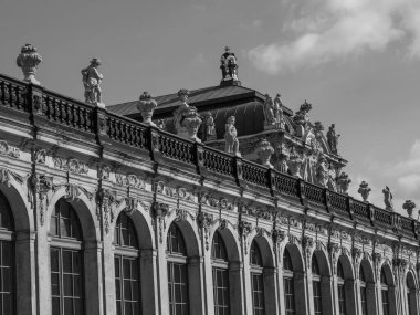 Almanya 'daki eski Dresden şehrinde.