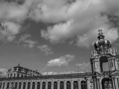 Almanya 'daki eski Dresden şehrinde.