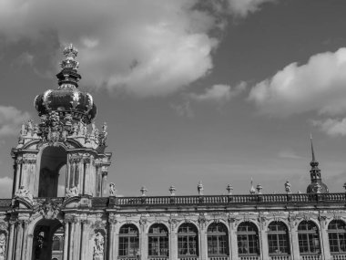 Almanya 'daki eski Dresden şehrinde.