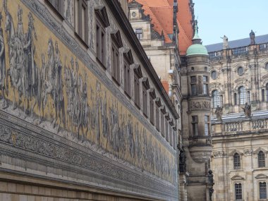 Saksonya 'daki Dresden şehri.