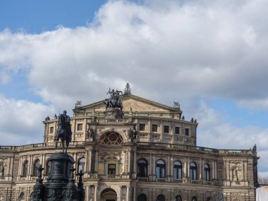 Saksonya 'daki Dresden şehri.