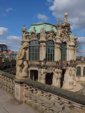 Saksonya 'daki Dresden şehri.