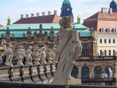 Saksonya 'daki Dresden şehri.