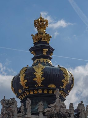 Saksonya 'daki Dresden şehri.