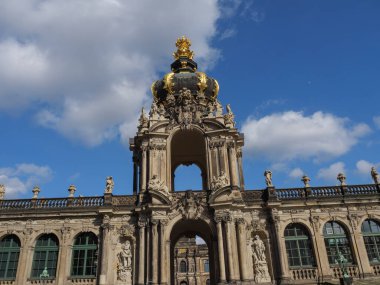 Saksonya 'daki Dresden şehri.