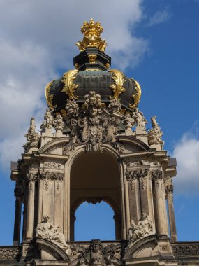 Saksonya 'daki Dresden şehri.