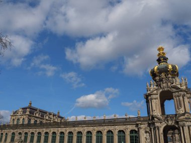 Saksonya 'daki Dresden şehri.