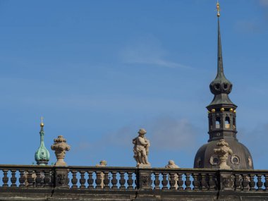 Saksonya 'daki Dresden şehri.