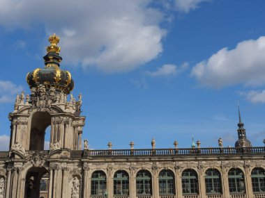 Saksonya 'daki Dresden şehri.
