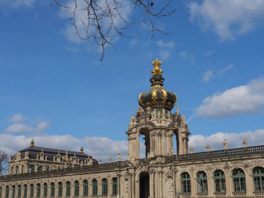 Saksonya 'daki Dresden şehri.