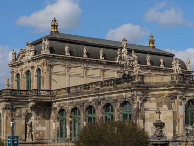 Saksonya 'daki Dresden şehri.