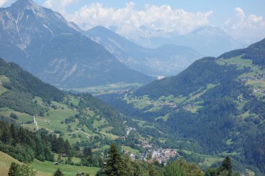 Avusturya Alpleri'nde hiking