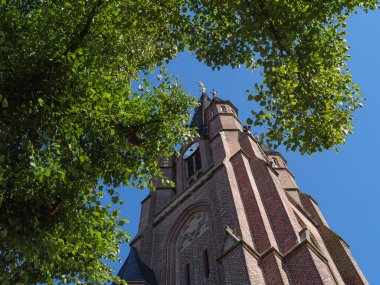 Alman Muensterland 'inde yaz mevsimi