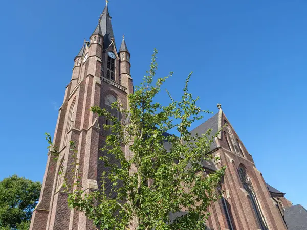 Alman Muensterland 'inde yaz mevsimi