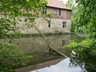 Alman Muensterland 'inde yaz mevsimi