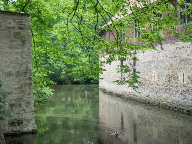 Alman Muensterland 'inde yaz mevsimi