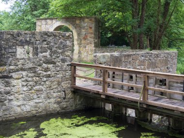 Alman Muensterland 'inde yaz mevsimi