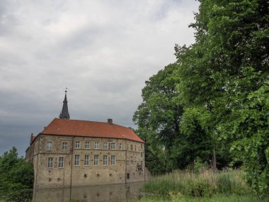 Alman Muensterland 'inde yaz mevsimi