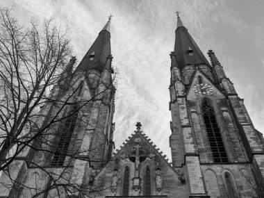 Westphalia 'daki güzel kiliseler.