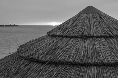 Hollanda 'daki Den Haag ve Scheveningen plajı.