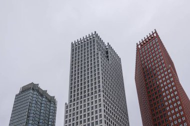 Hollanda 'daki Den Haag ve Scheveningen plajı.