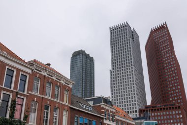 Hollanda 'daki Den Haag ve Scheveningen plajı.