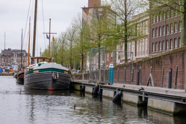 Hollanda 'daki Den Haag ve Scheveningen plajı.